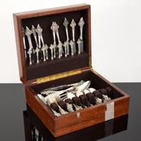 Christofle Renaissance Sterling Silver Flatware Service, 123 pieces - Sold for $30,000 on 05-15-2021 (Lot 150).jpg